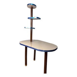 Mid Century Wooden Stand Multi Used For Sale