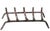 Metal Mid 20th Century Iron Fireplace Grate For Sale - Image 7 of 9