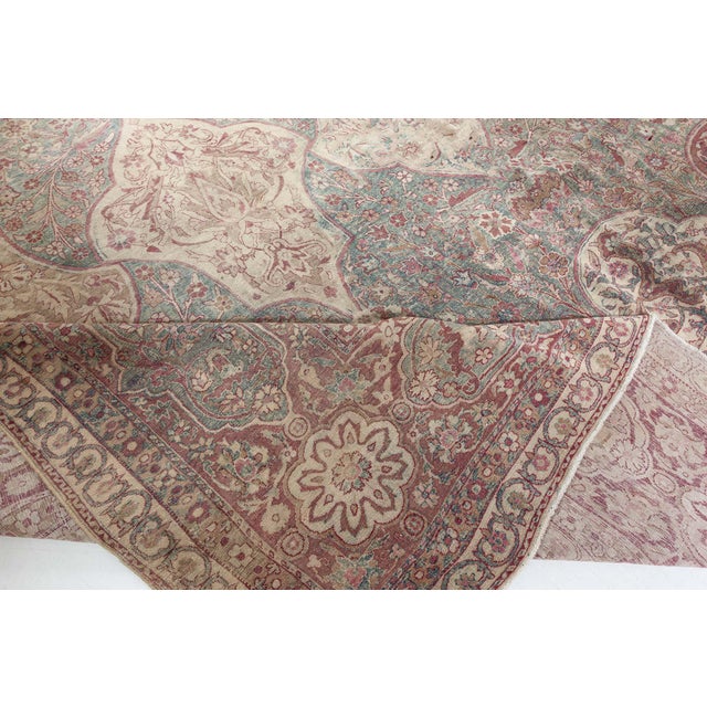 1920s Persian Kirman Rug For Sale - Image 5 of 9