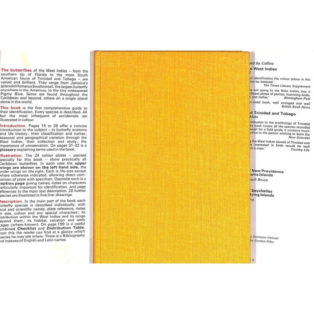 Traditional "A Field Guide to the Butterflies of the West Indies" 1975 Riley, Norman D. For Sale - Image 3 of 12