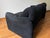 Vico Magistretti Black 2-Seater Loveseat Maralunga Sofa Cassina, Italy, 80s For Sale - Image 13 of 16
