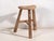 Wood Antique Asian Stool in Elm, 1900s For Sale - Image 7 of 8