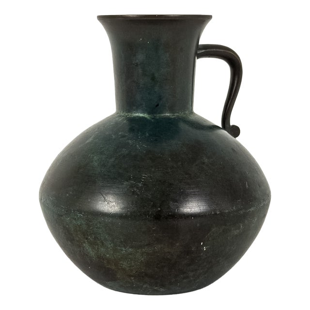 Swedish Bronze Vase by Jacob Ängman for Gab, 1930 For Sale