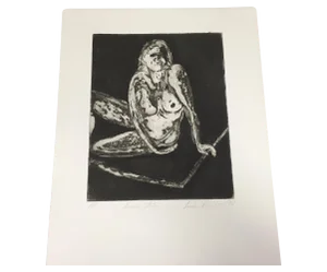 Linda Pericolo Artist's Proof Block Print