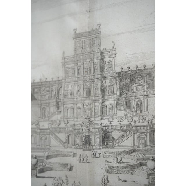 Set of 4 Italian Landscape Engraving Prints in Frames For Sale - Image 13 of 15