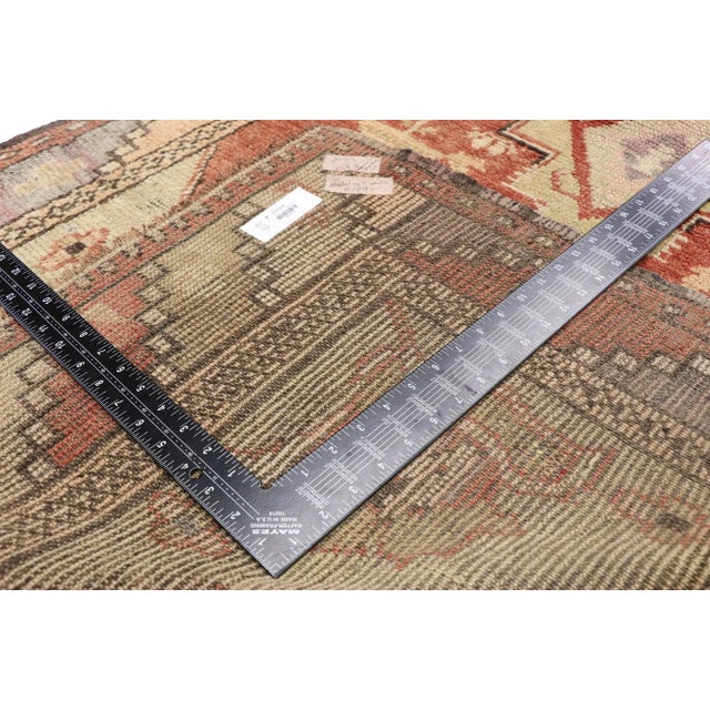 Mid 20th Century Vintage Turkish Oushak Rug - 03'04 X 06'08 For Sale - Image 5 of 9