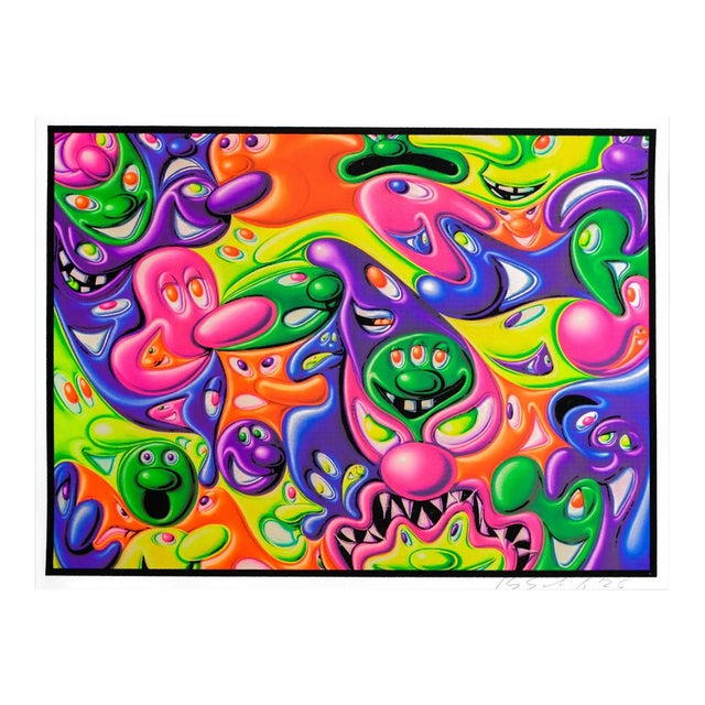 Kenny Scharf Superblobz Print For Sale