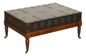 Large Coffee Table Drawers on Both Sides from Theodore Alexander