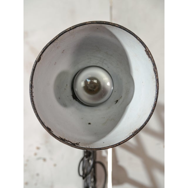 Black Scissor Lamp from Elektroinstala Decín, 1950s For Sale - Image 18 of 18