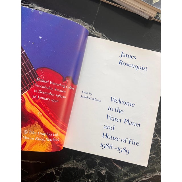 Contemporary Vintage James Rosenquist Coffee Table Book, 1988 For Sale - Image 3 of 12