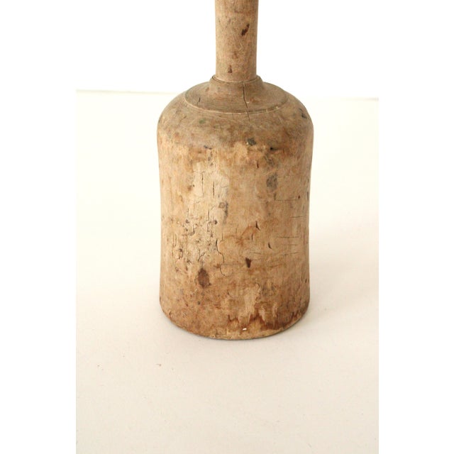Once used in a European farmhouse kitchen, this masher makes for a great repurposed cooking tool. Or displayed atop a...