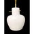 Mid-Century Modern 1960s Mid-Century Modern Italian Pendant Lamp by Stilnovo in Brass, Teak, and Opaline Glass For Sale - Image 3 of 8