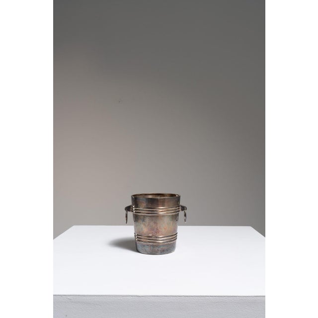 Mid 20th Century France Silver Ice Bucket For Sale - Image 4 of 15