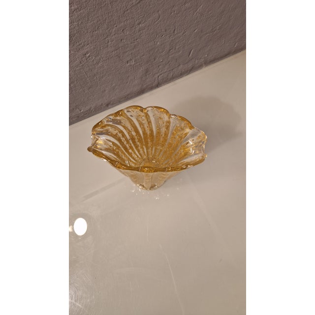 1960s Vase in Orange Glass from Barovier & Toso, 1960s For Sale - Image 5 of 9