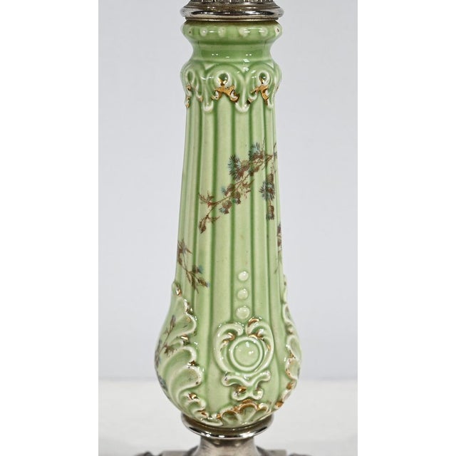 Art Nouveau Oil Lamp, 1900s For Sale - Image 11 of 18