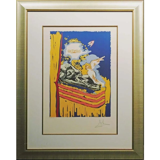 Salvador Dali "The Immaculate Conception" New Custom Framed Hand Signed Artwork For Sale