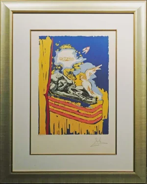 Salvador Dali "The Immaculate Conception" New Custom Framed Hand Signed Artwork
