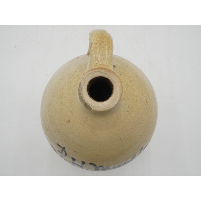 Blue p.h. Mueller Blue Stoneware Crock Jug For Sale - Image 8 of 10