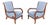 Biedermeier Lounge Chairs in Oak, Spruce and Walnut, Austria, 1830s, Set of 2 For Sale