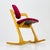 Vintage Teak Pendulum Balance Chair by Peter Opsvik for Stokke, Norway, 1980s For Sale - Image 10 of 11