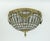 Large Ceiling Lamp in Glass and Crystals, 1960s For Sale - Image 11 of 11