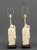James Mont Style Figural Ceramic Table Lamps, Pair For Sale - Image 14 of 14