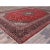 Textile 1960 9'10"x13'1" Ketchup Red Hand Knotted Wool Vintage Kishoon Full Pile Oriental Rug For Sale - Image 7 of 12