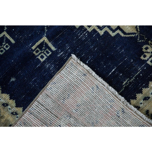 Vintage Distressed Oushak Rug - 4'9" X 7'5" For Sale - Image 10 of 11