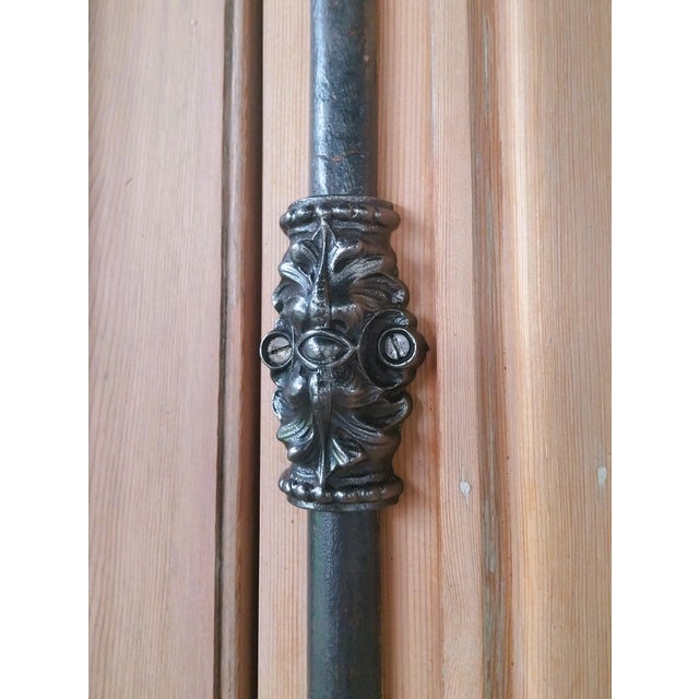 Antique Double Doors in Wood, 1890s, Set of 2 For Sale - Image 6 of 18
