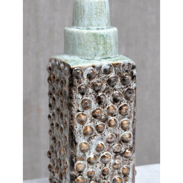 Table Lamps with Dotted Relief Structure from PM Keramik, Denmark, 1960s, Set of 2 For Sale - Image 6 of 14