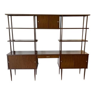 Mid Century Modern Wall Unit For Sale