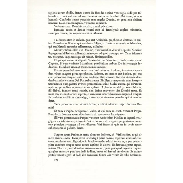 1969 Salvador Dalí Biblia Sacra Lithograph "Iesu Transfiguratio" (Jesus Transfiguration) For Sale In New York - Image 6 of 8