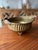 Metal 1970s Vintage Brass Bowl or Cachepot With Botanical Handles For Sale - Image 7 of 9