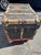 Authentic Late 19th-Century Dome-Top Steamer Trunk For Sale - Image 9 of 12