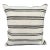 Turkish Hemp Pillow Cushion Natural Beige Black Pillow Cushion Cover 20"x20" For Sale