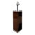 Vintage Smoked Brown Lucite Block Lamp | by George Bullio C. 1970s For Sale