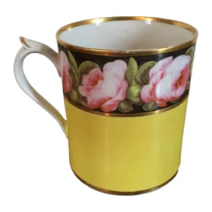 1805 English Georgian Coalport Porcelain Tankard Mug