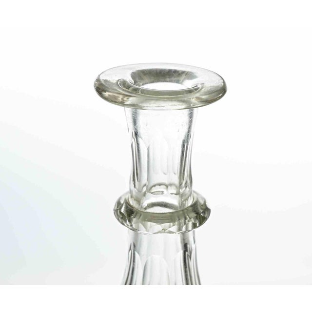Antique Cut Glass Decanter, 1900s For Sale - Image 4 of 5
