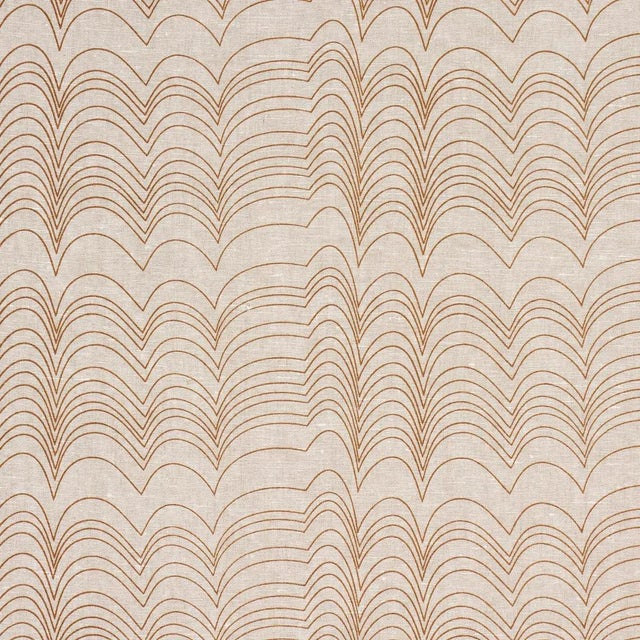 SAMPLE - Schumacher X Studio Bon Richter Fabric In Neutral For Sale