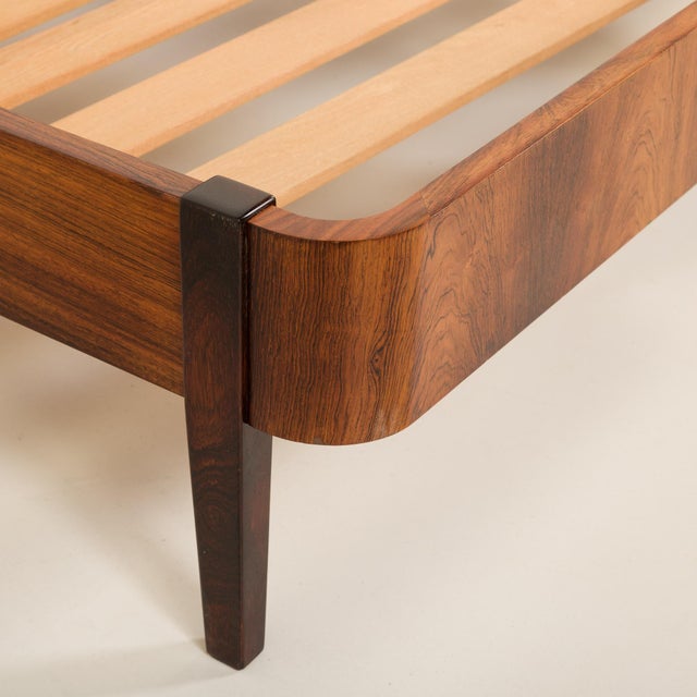 Danish Rosewood Bed Frames, 1960s, Set of 2 For Sale - Image 7 of 11