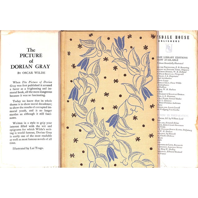 Traditional "The Picture of Dorian Gray" 1931 Wilde, Oscar For Sale - Image 3 of 10