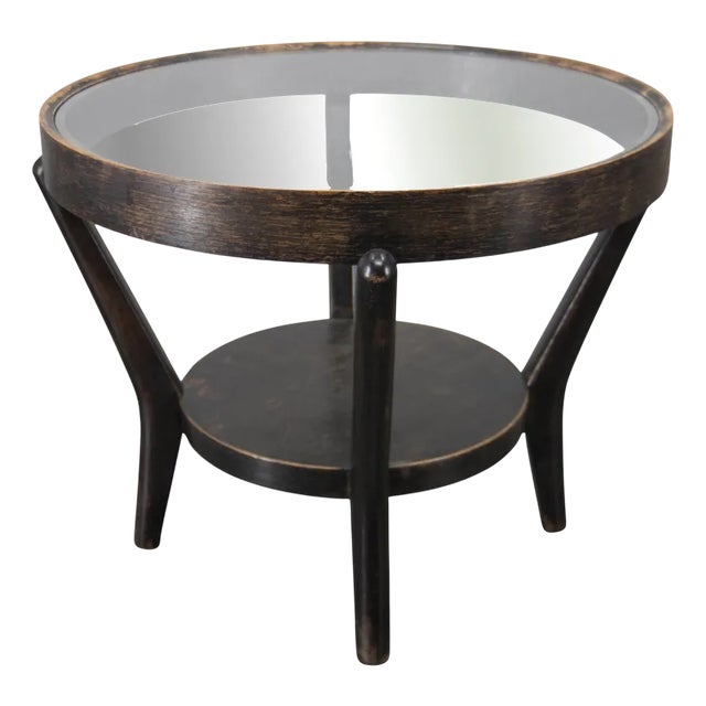 Vintage Coffee Table by Karel Koželka and Antonín Kropáček, 1940s For Sale