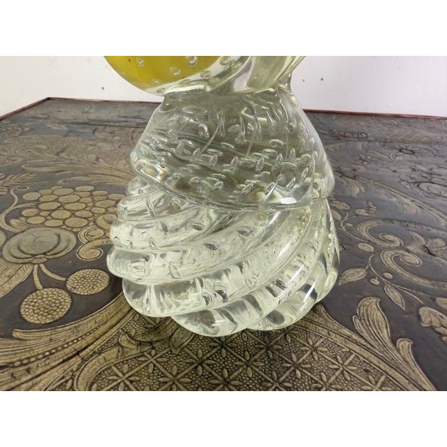 Pair of Italian Murano Roosters C. 1930's For Sale - Image 11 of 12