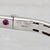 Metal Roberto Coin 0.33ctw Diamond Capri Bangle Bracelet 18k White Gold 6 For Sale - Image 7 of 8