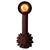 Headlight Sculptural Floor Lamp in Ceramic by Liliana Silva For Sale - Image 6 of 6
