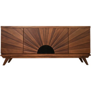 NOIR Sunset Console, Dark Walnut