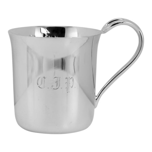 Tiffany & Co. Elsa Peretti 925 Sterling Silver Padova Baby Cup For Sale