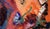 Three Abstracted Faces in Oil on Illustration Board For Sale - Image 4 of 4