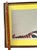 Yellow Large 1972 Framed Princeton Tiger Needlepoint on Gray Field With Yellow Border Initialed by Maker For Sale - Image 8 of 8