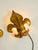 Fleur-De-Lis Wall Lamps in Gold-Plated Metal by Hans Kögl, 1970s, Set of 2 For Sale - Image 10 of 18